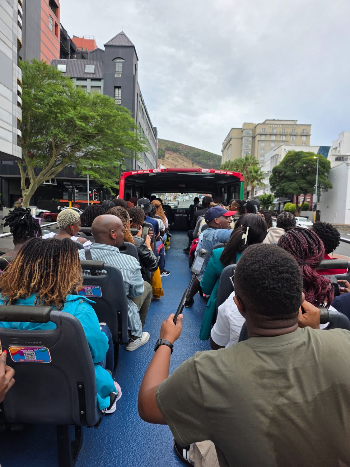 Group exploring Cape Town together